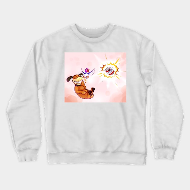 DUCK HUNT Crewneck Sweatshirt by pigdragon